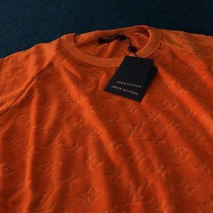 Louis Vuitton Men Orange T-Shirt "M"